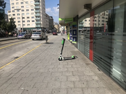 E-Scooter Bürgerstraße