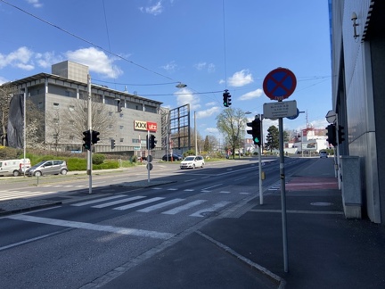 Kreuzung Blumauerstraße - Blumautower 