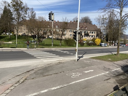 Kreuzung Muldenstraße - Eisenwerkstraße 09042021