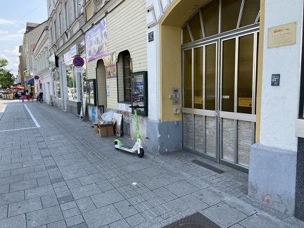 E-Scooter 'Wiener Straße 200721