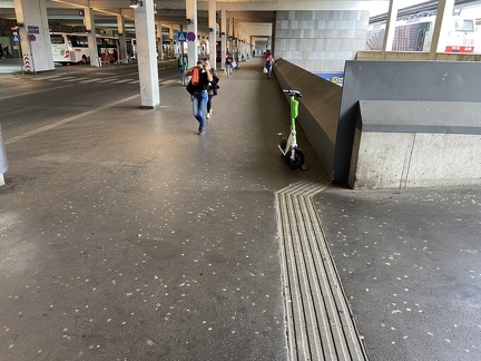 E-Scooter Busterminal Linz Zugang 020821
