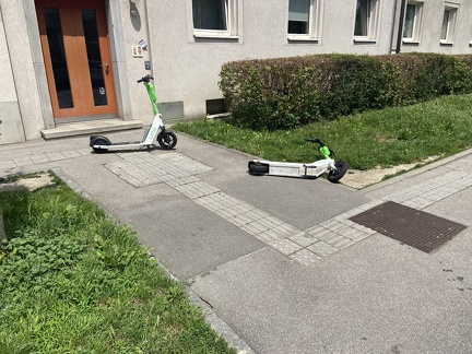 E-Scooter Wiener Straße -Richard Wagner Straße13062022