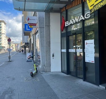 E-Scooter Landstraße bei BAWAG 30-07-2023