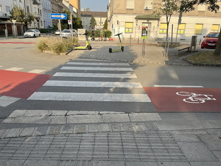 E-Scooter Wiener Straße - Melicharstraße 05-09-24