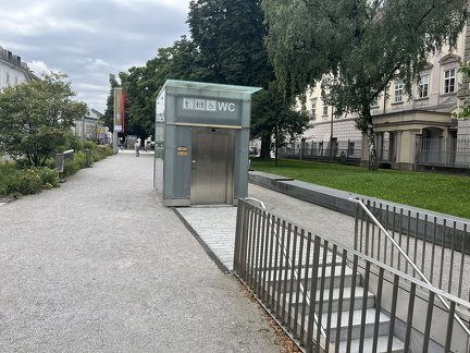 Lift defekt Promenade Behinderten-WC 17072024